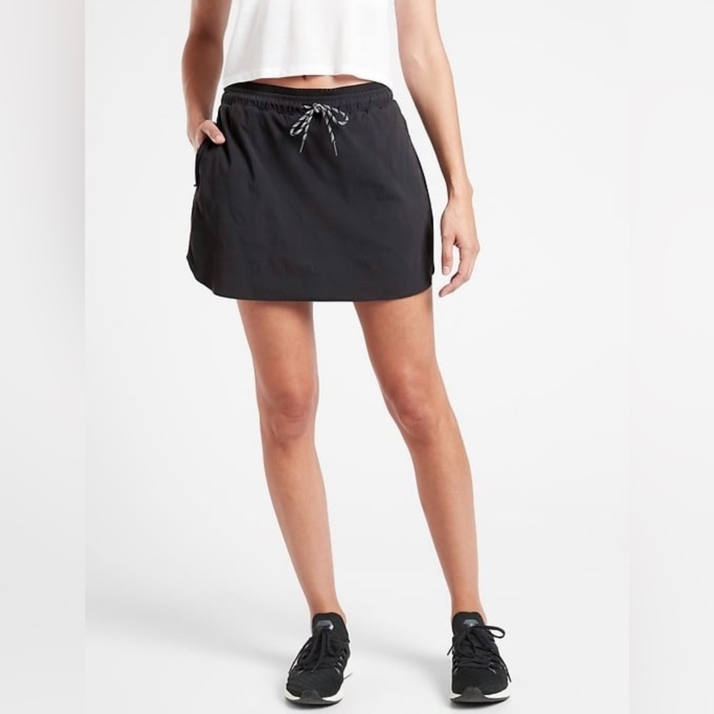 Athleta Black Skort
